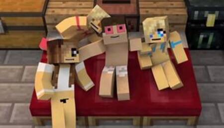 THE BIGGEST PORN ORGY IN MINECRAFT