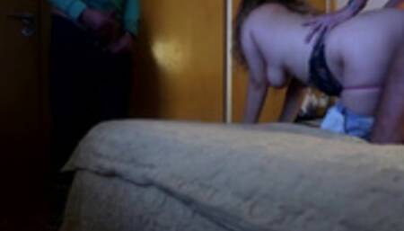 We INVITED a CUCKOLD VOYEUR to our HOME to watch US FUCK!