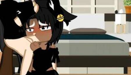 He sucks his "boyfriend's" cock (gay gacha)