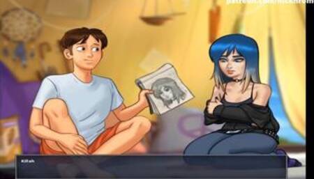 [Gameplay] Summertime Saga All Sex Scenes Trans Eve Part 6 (Turkish sub)