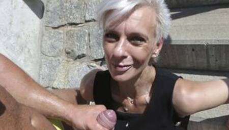 Oldest street whore made me cum