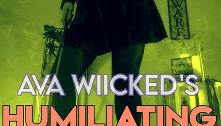Ava Wiicked's Humiliating Halloween JOI task
