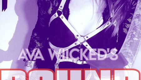 Ava Wiicked's Bound and Funnel Fed by sadistic feeder