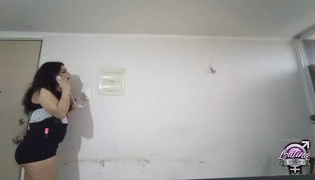 Amber Alisson and roommate Canela Best Friends Lesbian Situation