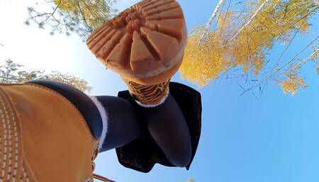 Giantess Trampling YOU With Timberland Boots