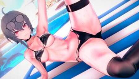 Honkai impact 3rd: Raven Sex with a Beautiful Girl. (3D Hentai)