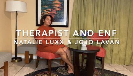 Therapy Session turns strange leaving Jojo naked and embarrassed ft Natalie Luxx