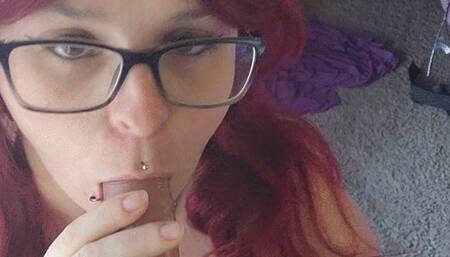 Watch me get pounded by this toy!