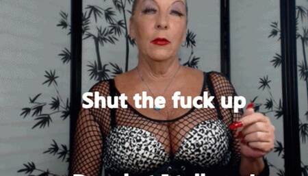 Shut the fuck up and do what I tell you (MOV)