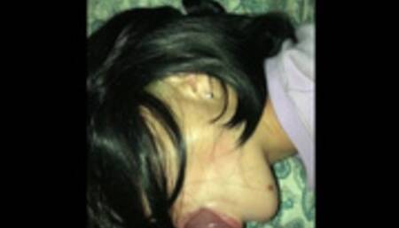 Woke my wife up in the middle of the night to fuck doggy style