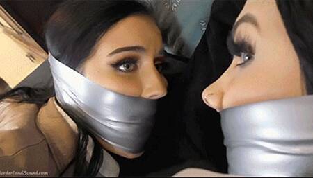 Tatti & Vanessa in: Ladies WayLaid: Beautiful Meddlers Left Bound & Gagged After ALMOST Compromising That Robbed Shipment! (HD)