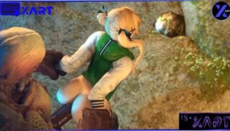 Mary Rose is fucked hard by a Hell Knight