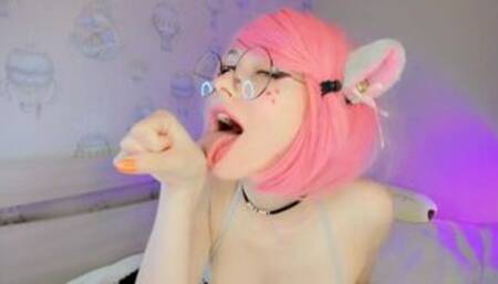 I WANNA BE YOUR AHEGAO CUM DOLL, DADDY!