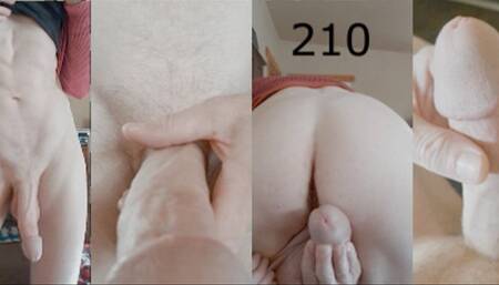 Heteroflexible K solo V210: thin slim fit muscular vascular hung older intimate solo action