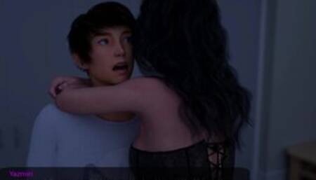 [Gameplay] MILFY CITY - SEX SCENE HD #XV Sucking cock lesson