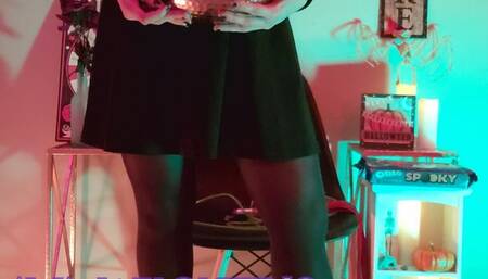 Ava Wiicked's Teasing Feeder Halloween Stuffing POV