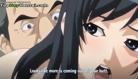 Hentai Busty Milf Covered Of Sperm