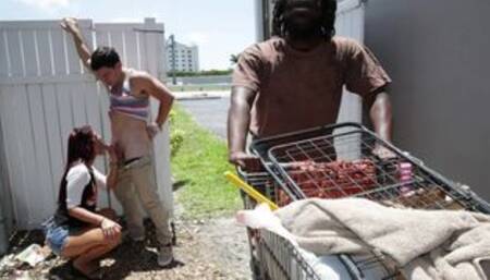 Juicy PAWG Sophia Steele Likes To Give Outdoor Blowjobs