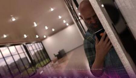 [Gameplay] 3D Game THE OFFICE - Sex Scene #4 Horney Chick can't control Her Lust