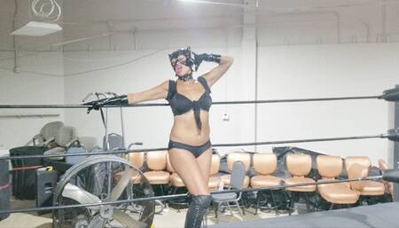 The Brat Attacks Catwoman's Belly!