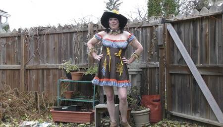 Scarecrow Anal Play