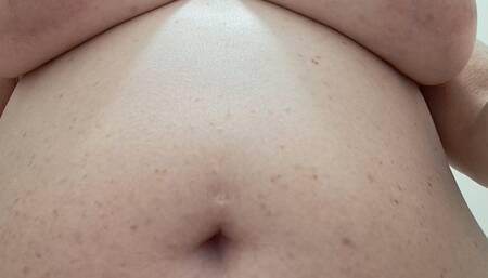 Lady Godiva Fat and overstuffed from facestuffing Halloween sweets edition