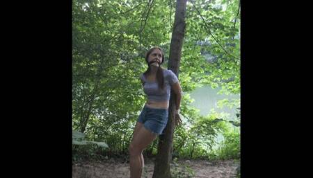 Rachel Adams and Alba Zevon in the Forest of Fear part 2 wmv