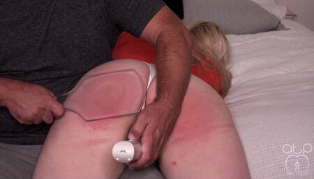 Spanked to Orgasm- TroubleMaker earns her Cum - 720p