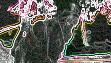 Digital art created by AI Shibari Bondage