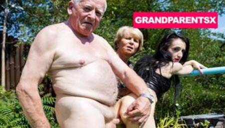 Rejuvenating Grandpa's Worn Out Cock with Granny