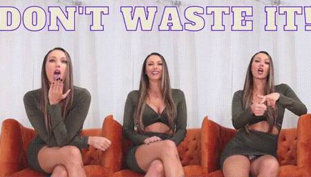 Bratty Bunny - Don't Waste It!