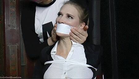 Ashley (Feat Bella & Kiki) in: She Got Her Story! The ‘WereWolf’ of The Old Hall Got HER - But What Are His Plans for the Helpless Beauty?? (Halloween Prelude) (WMV)