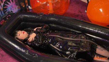 Vampire Awakens and Fucks Inflatable Sally Doll