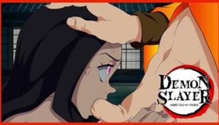 NEZUKO GIVES ZENITSU A BLOWJOB! (DEMON SLAYER/KIMETSU NO YAIBA)