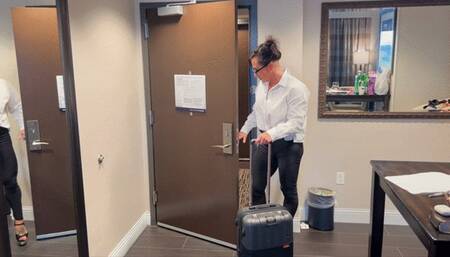 Kandylegs dressed in her White Shirt Dominates John Von Dick