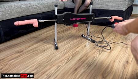 How to assemble Fuck Machine? Lovense Sex Machine Unboxing and setup (no nudity)