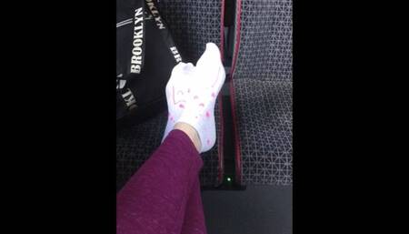 White Socks on Big Feet