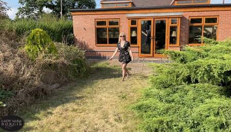 Hard Barefoot Trampling in Lady Sara Borgia's Garden