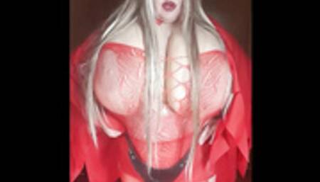 Lady Susi is teaching you with strapon