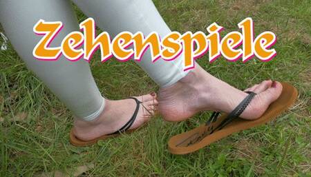 Zehenspiele - Toes games