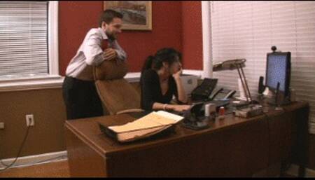 Hotwife Secretary Sucks And Fucks Her Boss Bareback! (mp4)