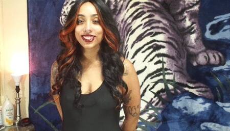 NEW GIRL IN HER FIRST EVER MAN VS WOMEN MATCH ! FULL NELSON WRESTLING HOLD MATCH & BLOWJOB