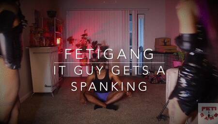 Tech Boy Gets Spanked