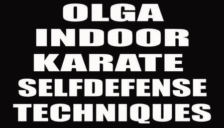 Olga indoor karate selfdefense techniques