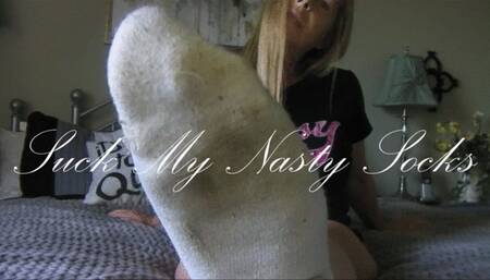 SUCK MY NASTY SOCKS mp4