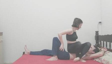 #5 Beatriz dealing with disobedient slave cam 1