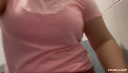 Gym pissing-public bathroom