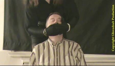 GOM with Black Satin Gloves MP4 (480p) starring Vanessa Fetish