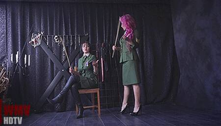 Mother And Daughter Caning (HDTVWMV) – Lady Kat and Lady Olga