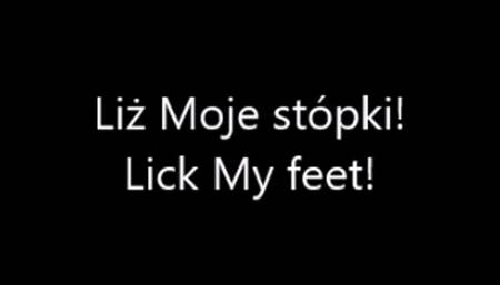Lick My Big Feet!